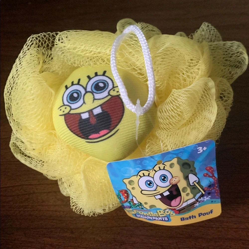 It’s bundle time! NWOT SpongeBob SquarePants Yellow 3pc Bath Set - Picture 3 of 5